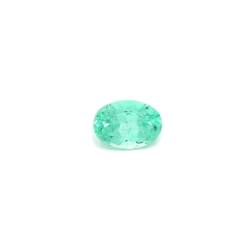 0.5 carat GREEN BRILLIANTFANCY cut Oval Smaragdas (1)