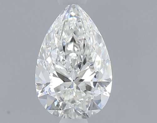 0.6 carat G-VVS2 Natūralus Pear Deimantas (1)