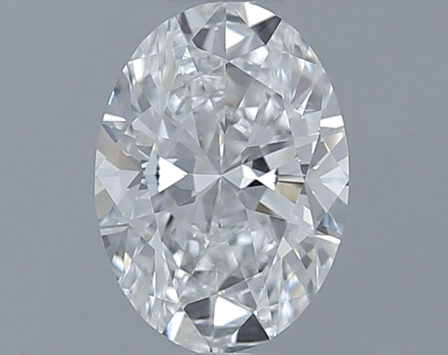 0.71 carat F-SI1 Natūralus Oval Deimantas (1)