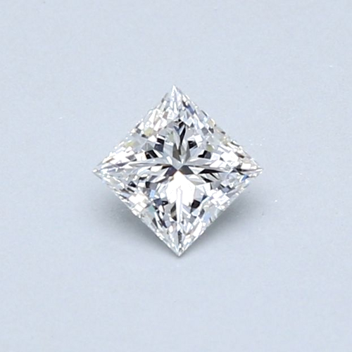 0.3 carat E-SI1 Natūralus Princess Deimantas (1)