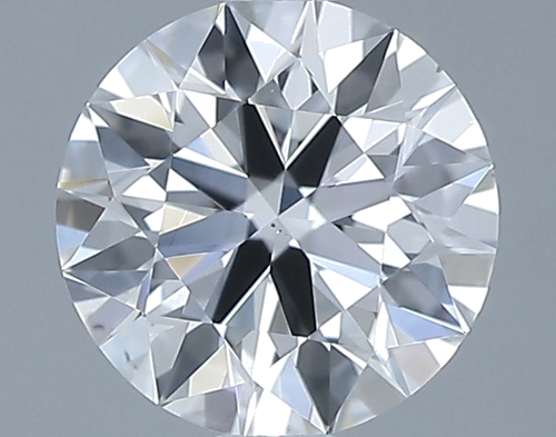 0.52 carat F-VS2 Excellent cut Natūralus Round Deimantas (1)