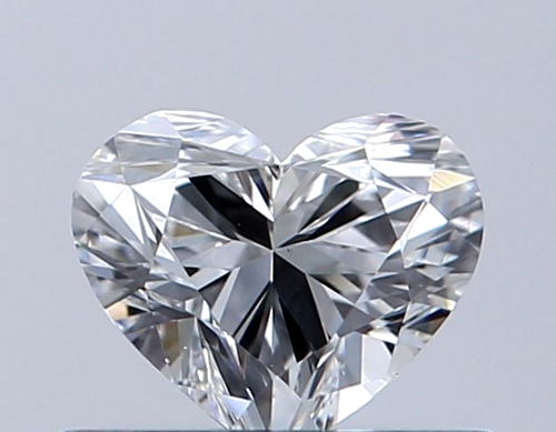 0.5 carat E-VS1 Natūralus Heart Deimantas (1)