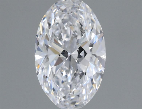 0.5 carat D-VVS2 Natūralus Oval Deimantas (1)