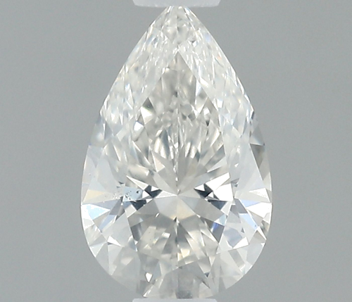 0.4 carat G-SI2 Natūralus Pear Deimantas (1)