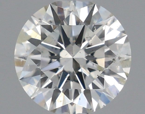 0.52 carat I-SI2 Excellent cut Natūralus Round Deimantas (1)
