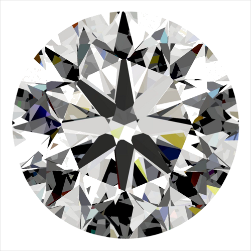 0.3 carat E-SI2 Very Good cut Natūralus Round Deimantas (1)