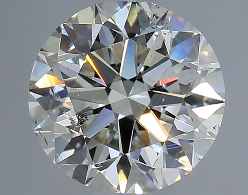 0.9 carat J-SI2 Very Good cut Natūralus Round Deimantas (1)