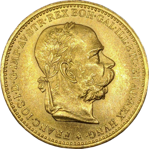 20 corona Austrian-Hungarian empire Franz Joseph I (1892-1905) golden coin (1)
