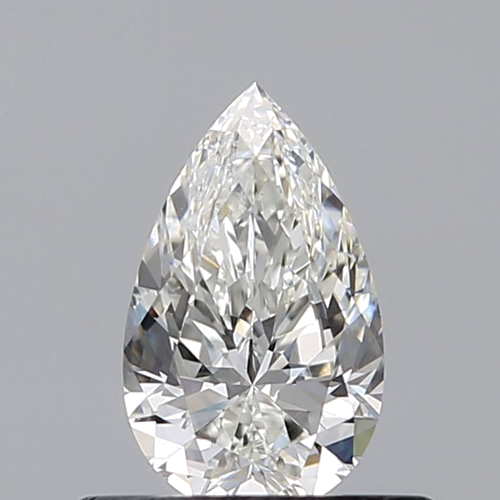 0.51 carat G-VS1 Natūralus Pear Deimantas (1)