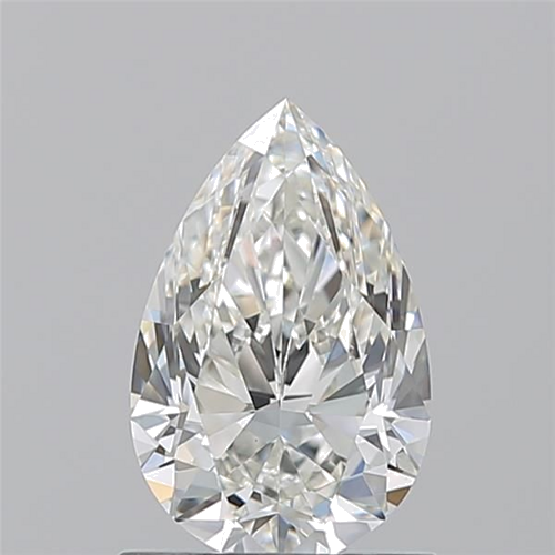 1.03 carat I-VS1 Natūralus Pear Deimantas (1)