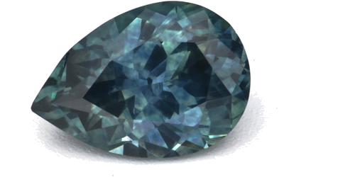 0.62 carat GREEN Pear Safyras (1)