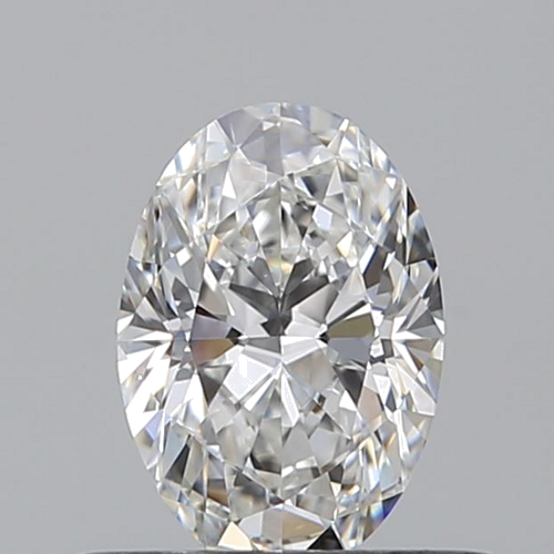 0.51 carat F-VVS2 Natūralus Oval Deimantas (1)