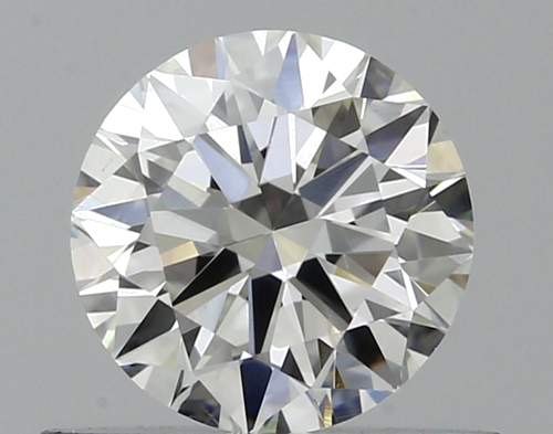 0.5 carat G-SI2 Very Good cut Natūralus Round Deimantas (1)