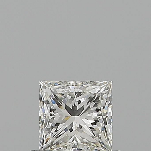 0.6 carat G-VVS2 Natūralus Princess Deimantas (1)
