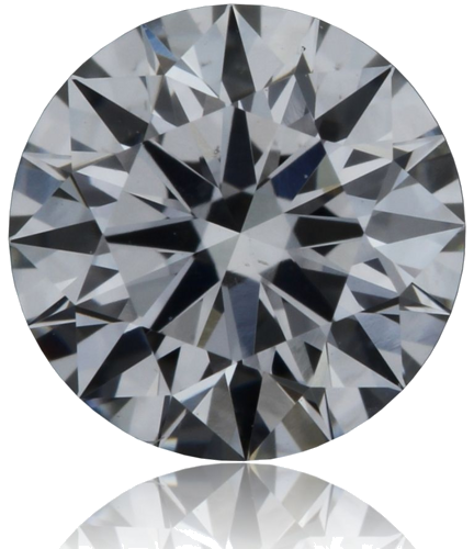 0.46 carat F-SI1 Excellent cut Natūralus Round Deimantas (1)