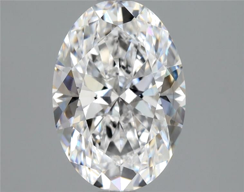 1.7 carat D-VS1 Natūralus Oval Deimantas (1)