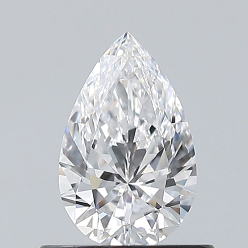 0.56 carat D-VS1 Natūralus Pear Deimantas (1)