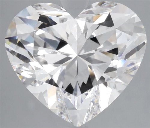 5.03 carat E-VVS1 Natūralus Heart Deimantas (1)