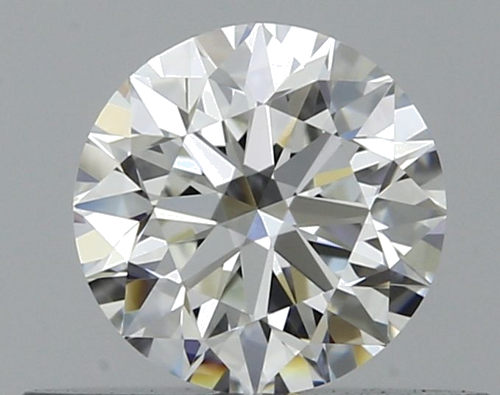 0.37 carat F-VVS1 Excellent cut Natūralus Round Deimantas (1)