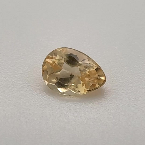 0.485 carat YELLOW Pear Topaz (1)