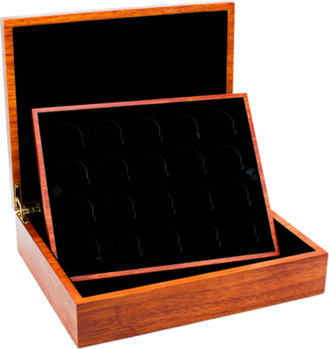 Dėžutė Karalienės žvėrių 10 vnt x 1 oz Auksinėms monetoms (2)