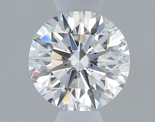 0.51 carat F-SI1 Excellent cut Natūralus Round Deimantas (1)