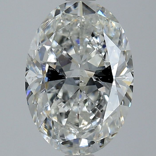 2.58 carat H-SI2 Natūralus Oval Deimantas (1)