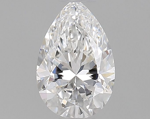 0.34 carat E-VS2 Natūralus Pear Deimantas (1)