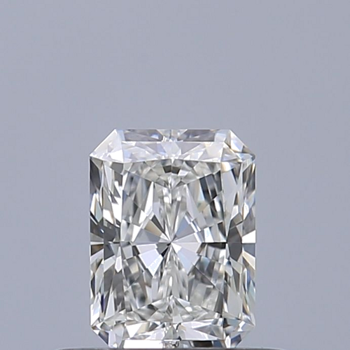 0.4 carat F-VVS1 Natūralus Radiant Deimantas (1)