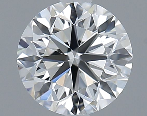 0.7 carat F-VVS2 Very Good cut Natūralus Round Deimantas (1)