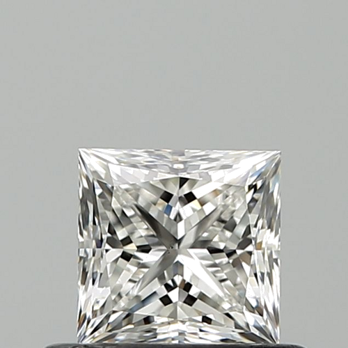 0.56 carat G-VS2 Natūralus Princess Deimantas (1)