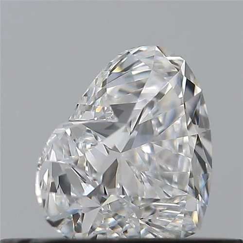 0.5 carat D-VVS1 Natūralus Heart Deimantas (1)