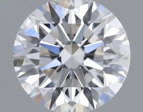 0.53 carat D-VVS2 Excellent cut Natūralus Round Deimantas (1)