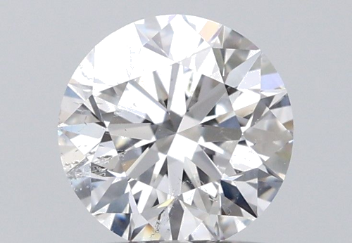0.91 carat D-SI2 Excellent cut Natūralus Round Deimantas (1)