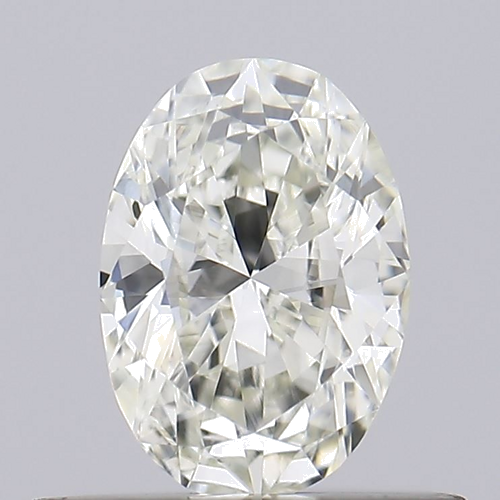 0.43 carat K-VVS2 Natūralus Oval Deimantas (1)