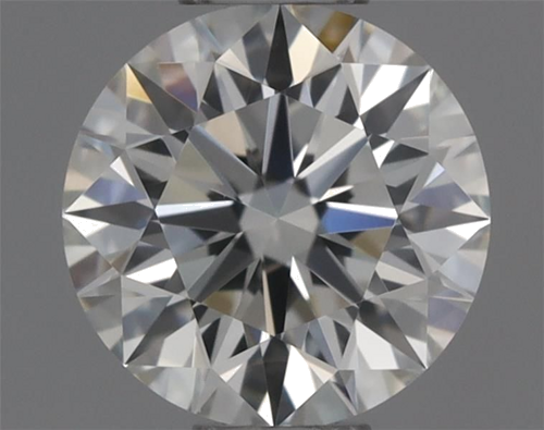 0.37 carat H-VVS2 Excellent cut Natūralus Round Deimantas (1)