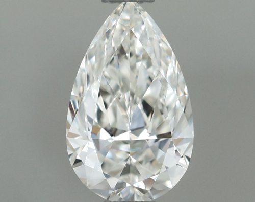 0.51 carat I-VVS1 Natūralus Pear Deimantas (1)