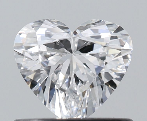 0.51 carat D-IF Natūralus Heart Deimantas (1)