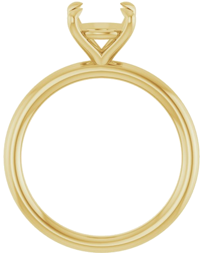 Sužadėtuvių Žiedas „Claw-Prong Solitaire“ 14k yellow gold Round 8mm (2)