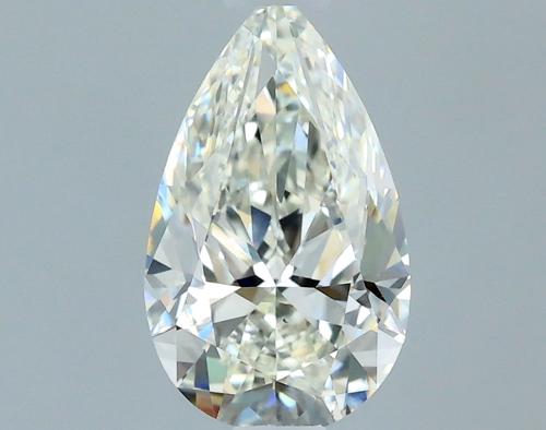 0.7 carat J-VS2 Natūralus Pear Deimantas (1)