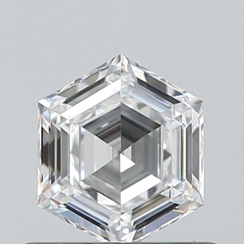 0.5 carat D-VVS2 Natūralus Hexagonal Deimantas (1)