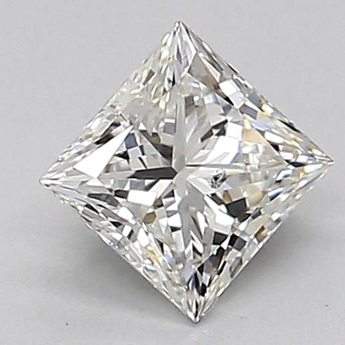 0.6 carat G-SI1 Natūralus Princess Deimantas (1)