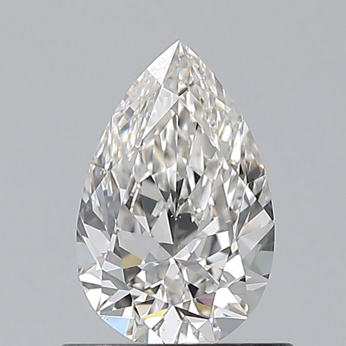 0.7 carat H-VS2 Natūralus Pear Deimantas (1)