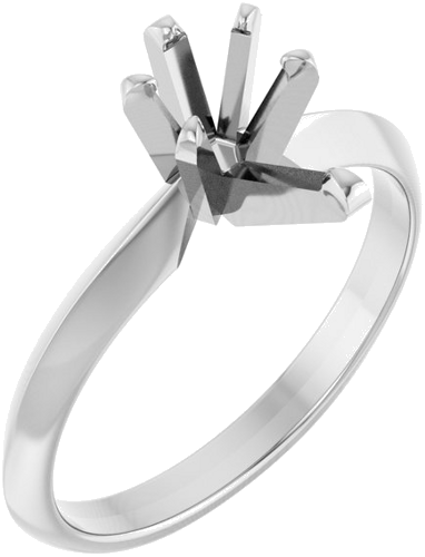 Sužadėtuvių Žiedas „Solitaire“ 950 Platinos Pear 8.5mm x 5mm (1)