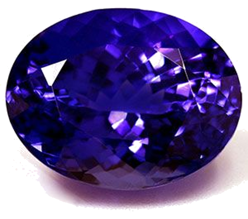 6.76 carat BLUE Oval Tanzanite (1)