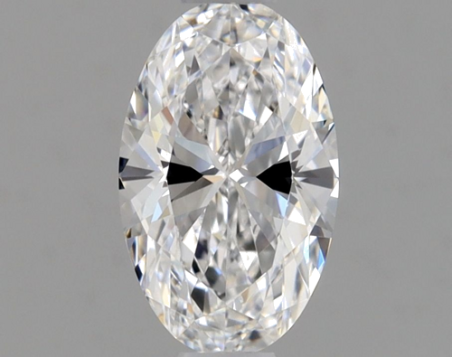 0.5 carat D-VS2 Natūralus Oval Deimantas (1)
