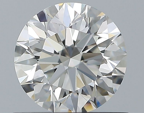 0.72 carat H-IF Excellent cut Natūralus Round Deimantas (1)