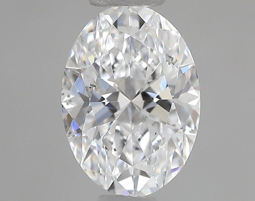 0.7 carat D-SI1 Natūralus Oval Deimantas (1)