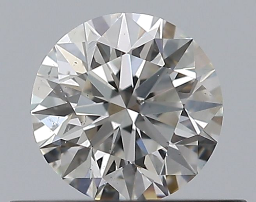 0.41 carat G-SI2 Excellent cut Natūralus Round Deimantas (1)