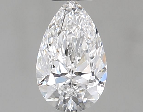 0.3 carat E-VVS1 Natūralus Pear Deimantas (1)